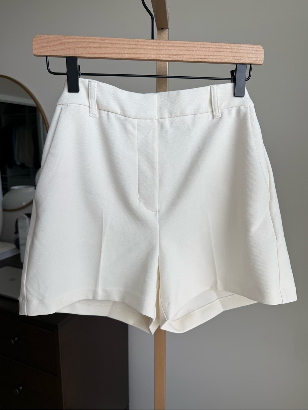 EXPRESS High Rise Tailored Shorts